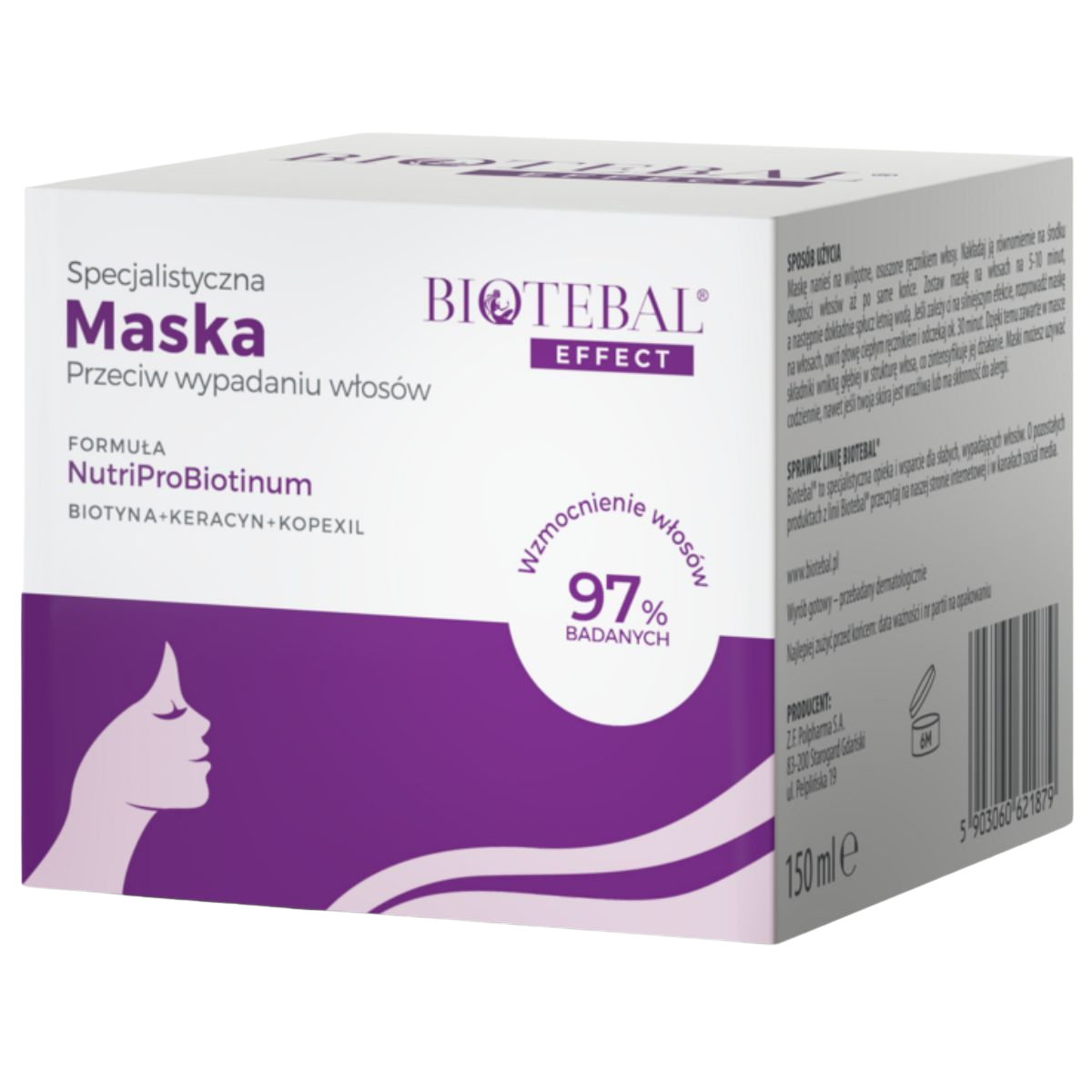 Biotebal EFFECT Maska 150ml