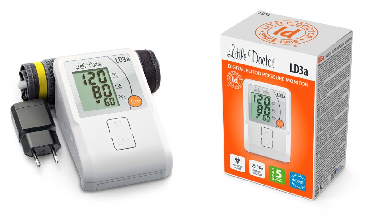 Automatyczny ciśnieniomierz elektroniczny LD – model ekonomiczny.