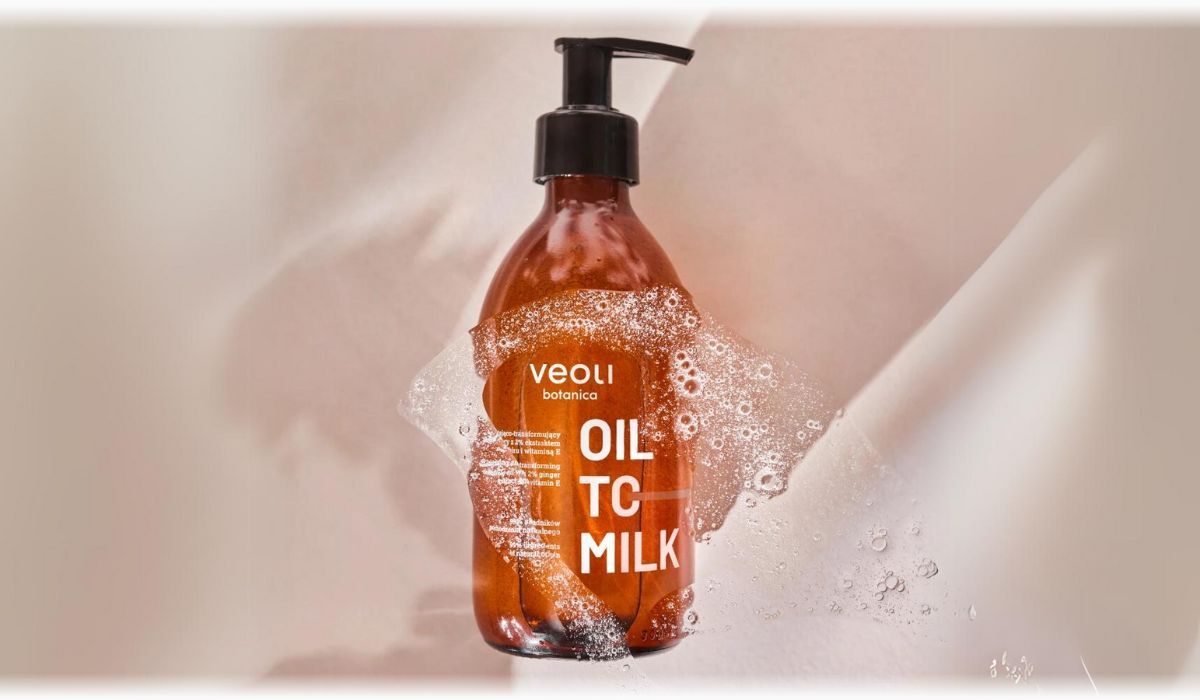 Nawilżająco-transformujący olejek myjący z 2% ekstraktem z imbiru i witaminą E OIL TO MILK