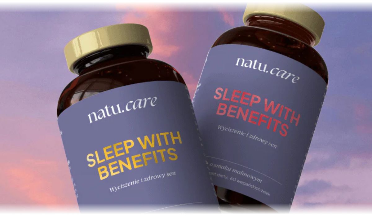 Sleep with Benefits, żelki na sen, malina