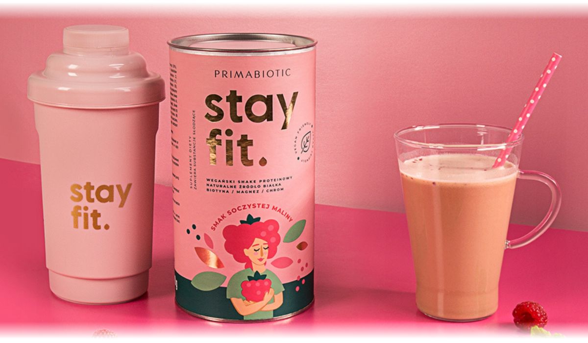 Primabiotic Stay Fit smak soczystej maliny 500 g