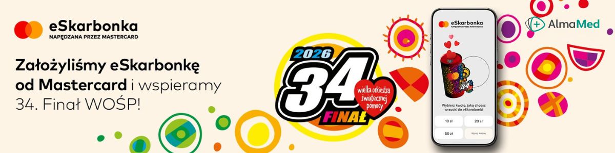 AlmaMed wspiera zbiórkę WOŚP – eSkarbonka