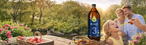 Oleje Omega-3 i tran Olini