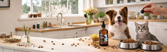 Omega-3 i tran dla psów i kotów – naturalne wsparcie sierści i stawów